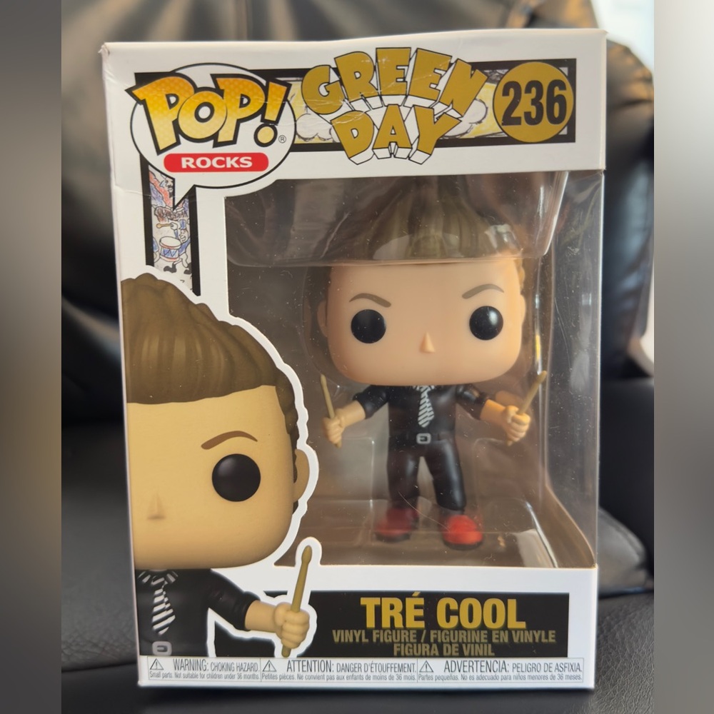 Funko Pop! Rocks Green Day Tre Cool Figure